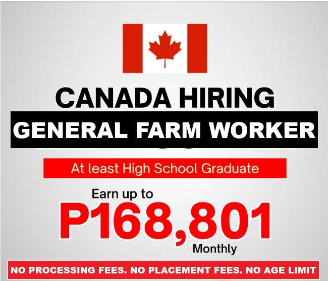 General Farm Worker Jobs in Canada with LMIA Permits