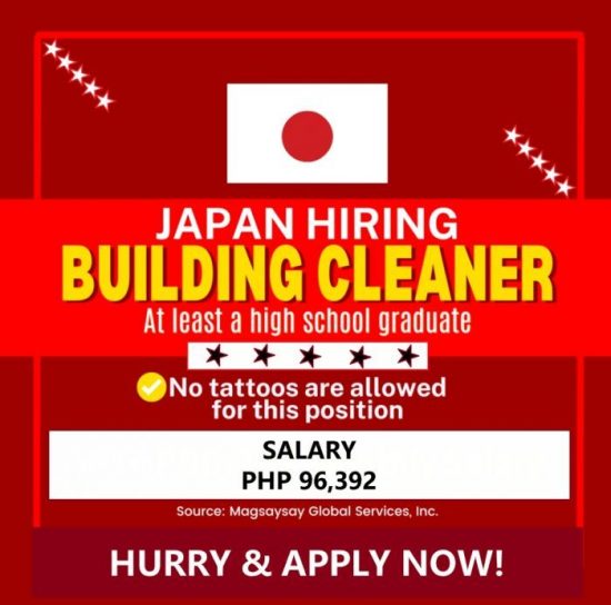 Hiring a Building Cleaner in Japan