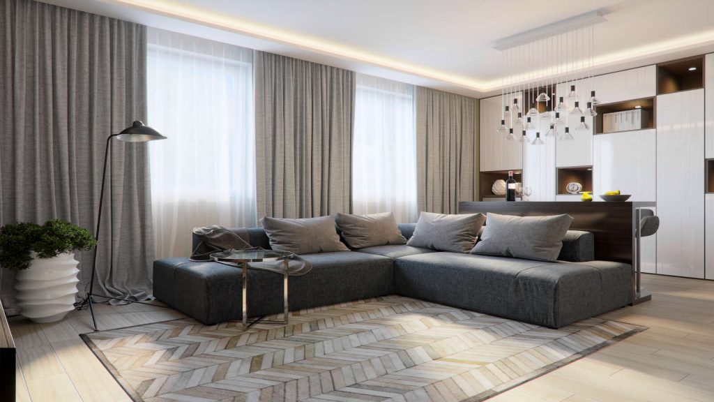 Modern Curtains for Living Room