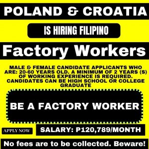 Factory Workers in Poland