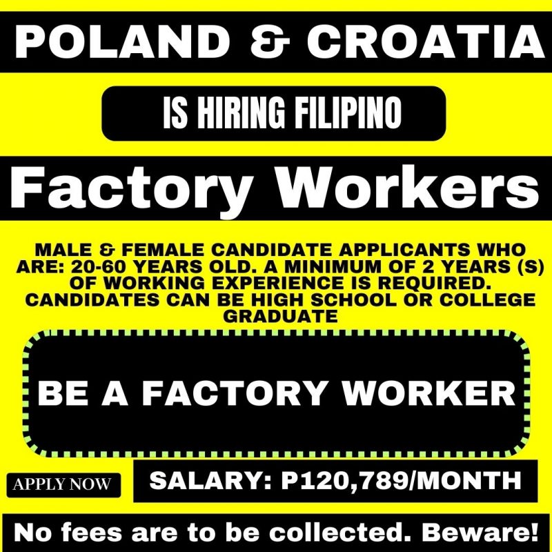 Factory Workers in Poland