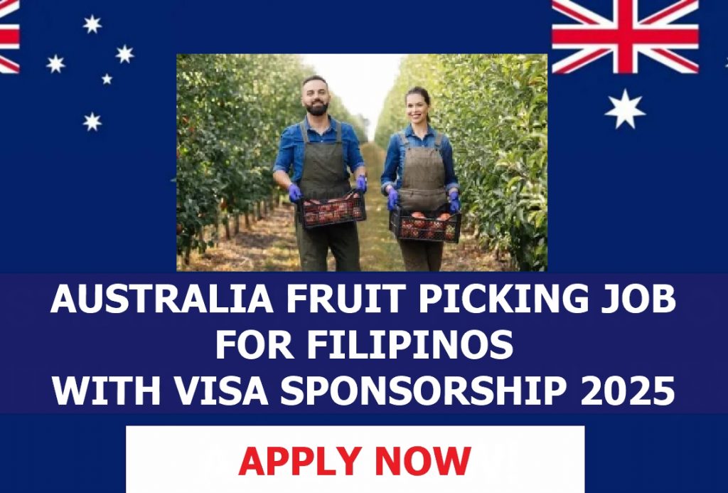 Fruit Picking Jobs in Australia For Filipinos
