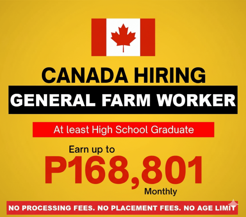 General Farm Worker Jobs in Canada with