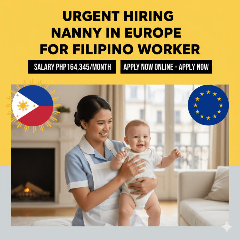 Hiring Nanny in Europe for Filipino Workers