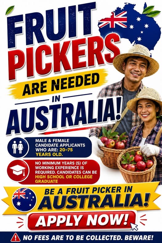 Fruit Picking Jobs in Australia For Filipinos With Visa Sponsorship 2026