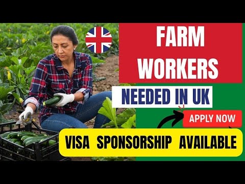 Farmer jobs in UK with Work Visa Sponsorship