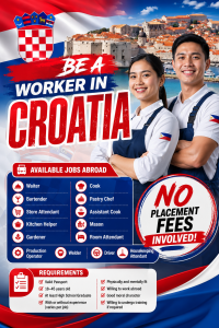 Croatia Jobs for Filipinos
