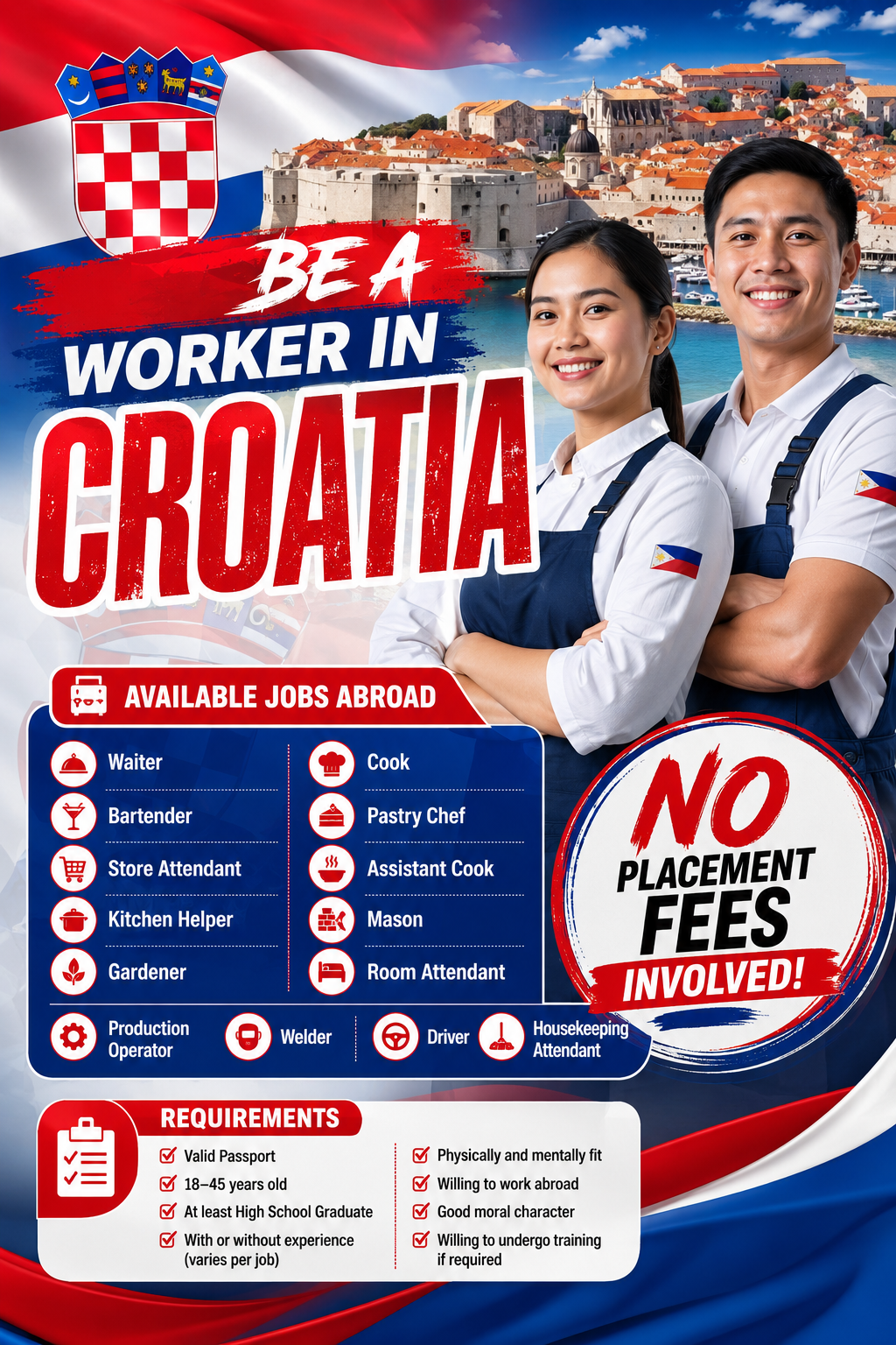 Croatia Jobs for Filipinos