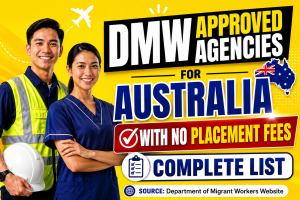 DMW-Licensed Agencies Hiring for Australia With No Placement Fees 2026