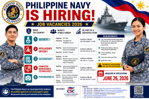 Philippine Navy Job Vacancies