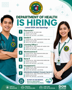 DOH Job Vacancies 2026