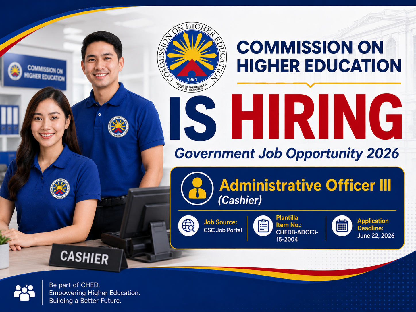 CHED Hiring 2026