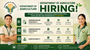 Department of Agriculture Job Vacancies 2026