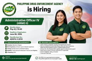 PDEA Hiring 2026