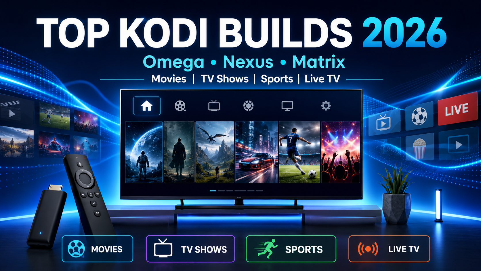 Best Kodi Builds 2026 | for Movies, TV Shows, Sports, Live TV and FireStick Users